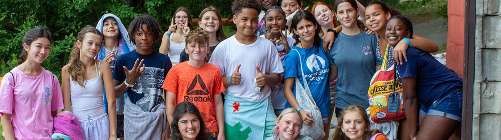 group of campers